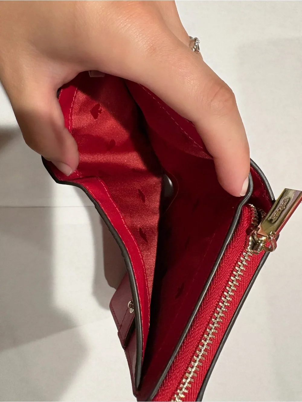 Kate Spade Staci Heart Pop Small Bifold Wallet